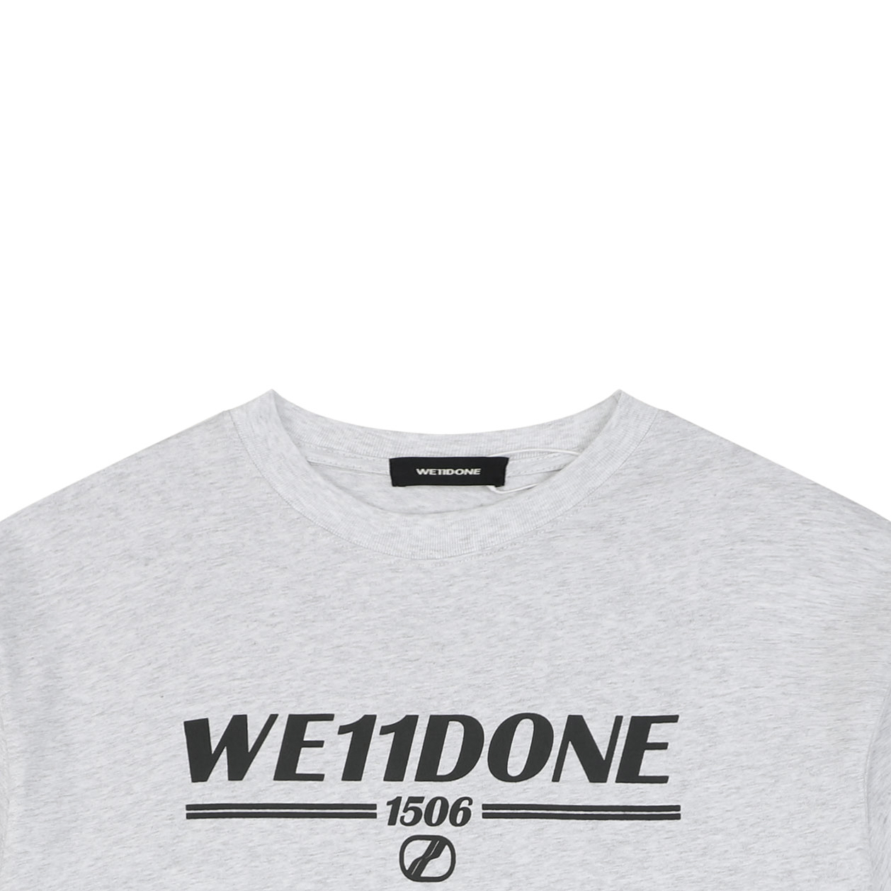 ウェルダン 1506 ロゴプリント Tシャツ ライトグレー 詳細画像 3