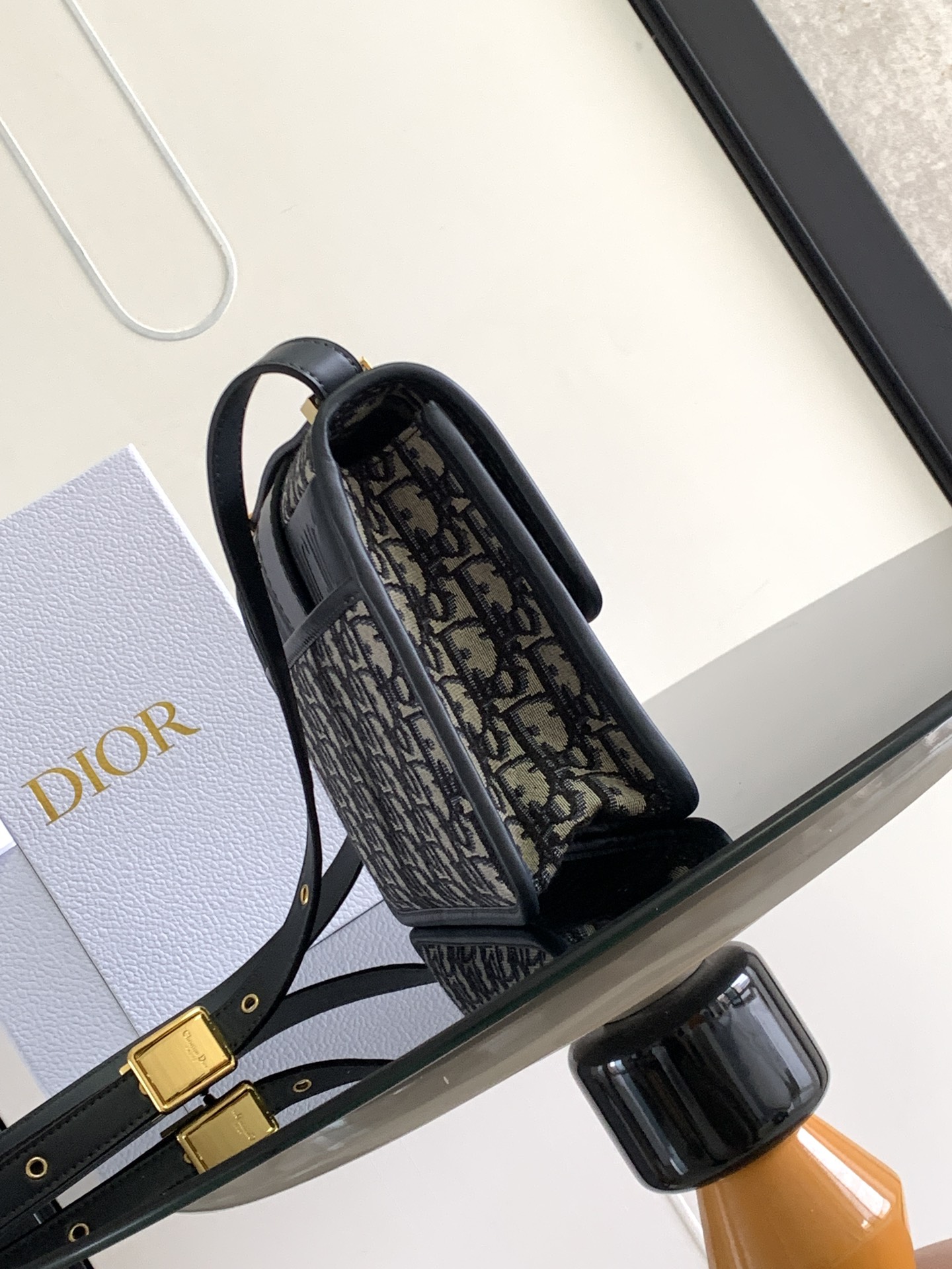 ディオール 30 Montaigne オブリーク バッグ ブルー M9203UTZQ_M928 詳細画像 2