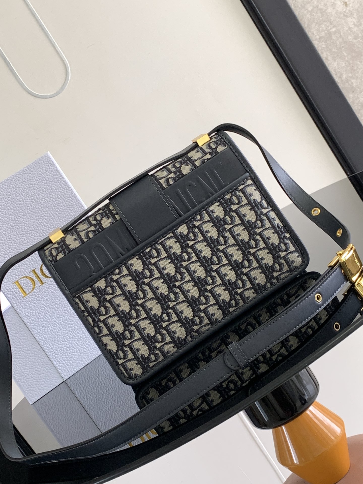 ディオール 30 Montaigne オブリーク バッグ ブルー M9203UTZQ_M928 詳細画像 3