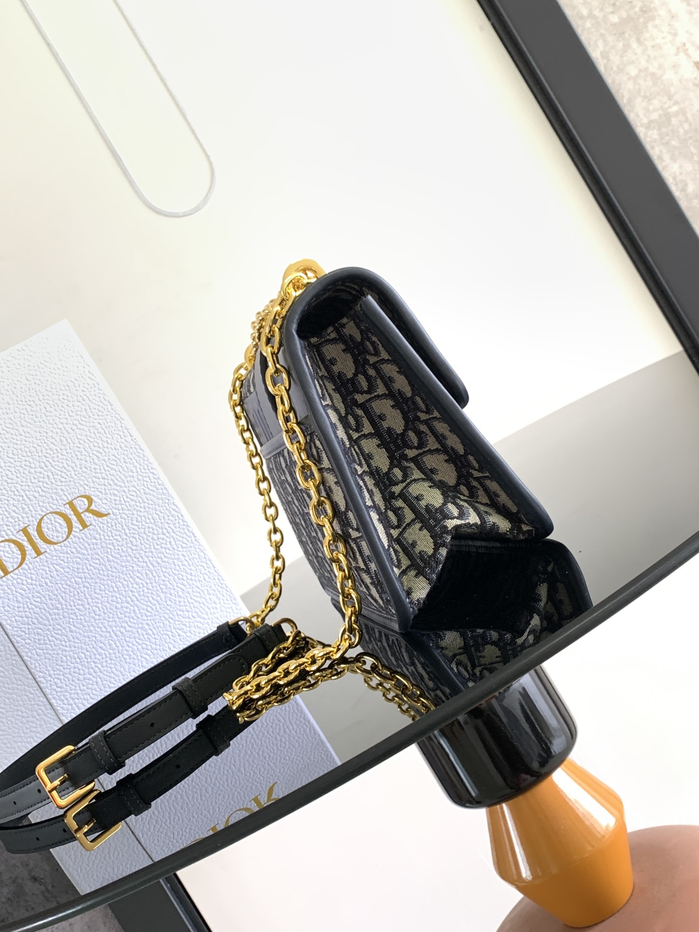 ディオール 30 Montaigne オブリーク ショルダーバッグ ブルー M9203UTZQ_M928 詳細画像 2