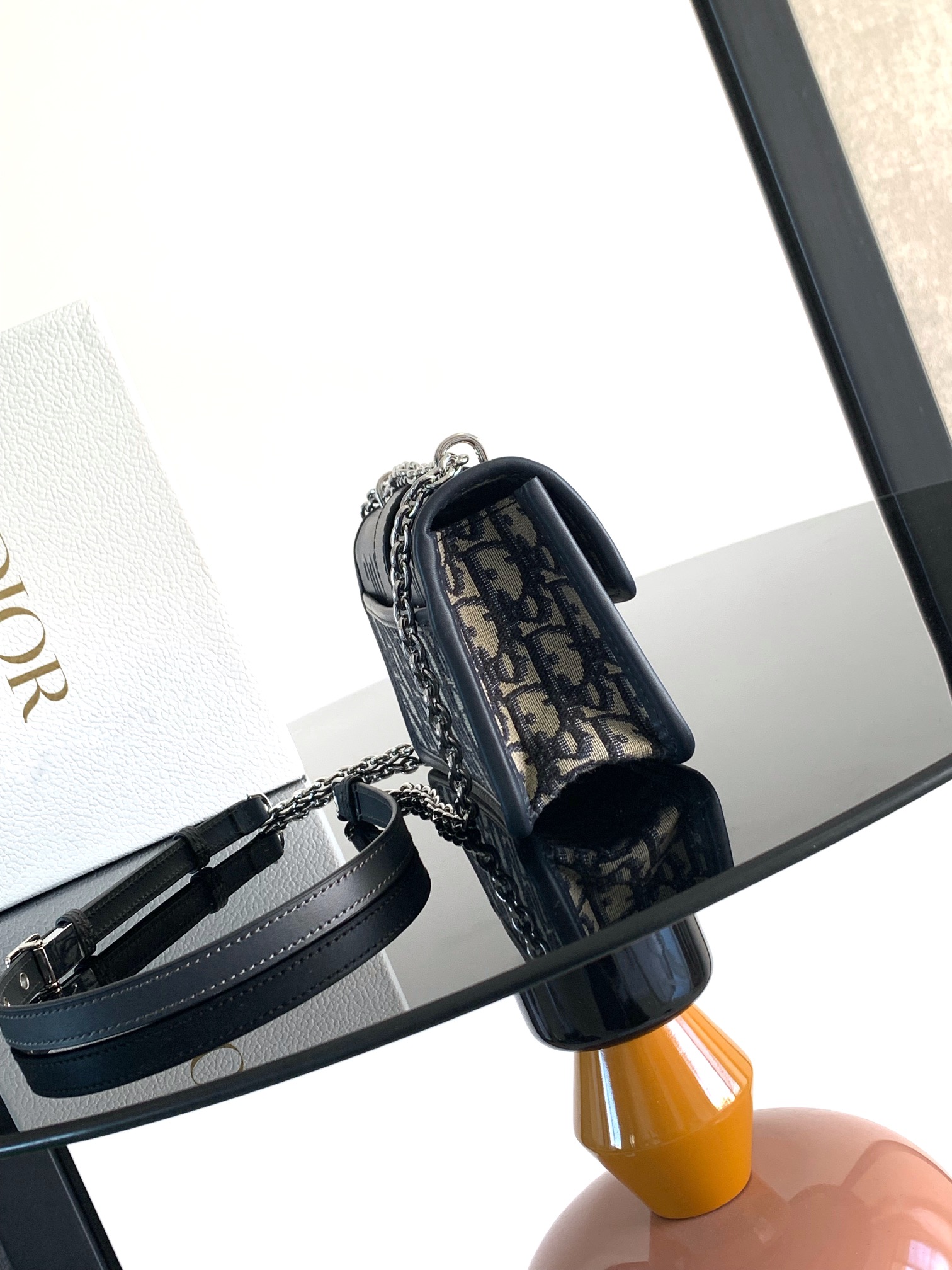 ディオール 30 Montaigne East-West チェーンバッグ ブルー M9334UTZQ_M928 詳細画像 2