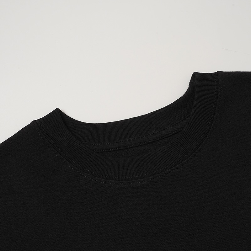 メゾン マルジェラ グラフィックロゴ コットンTシャツ ブラック 詳細画像 3