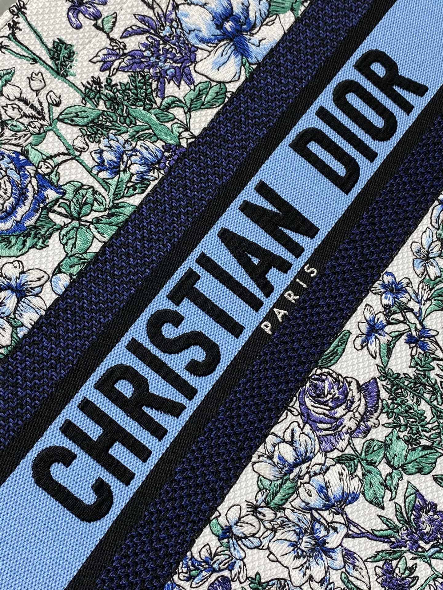ディオール 刺繍キャンバス トートバッグ 詳細画像 2