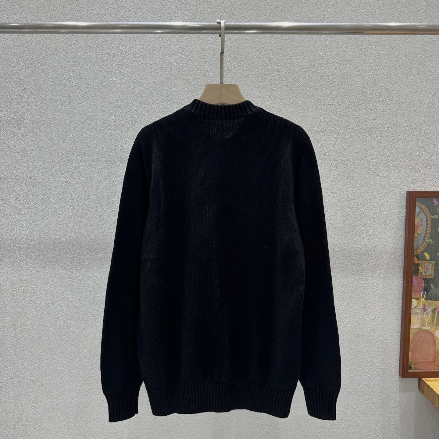 ラルフ ローレン スキーベア 刺繍 セーター ブラック 詳細画像 2