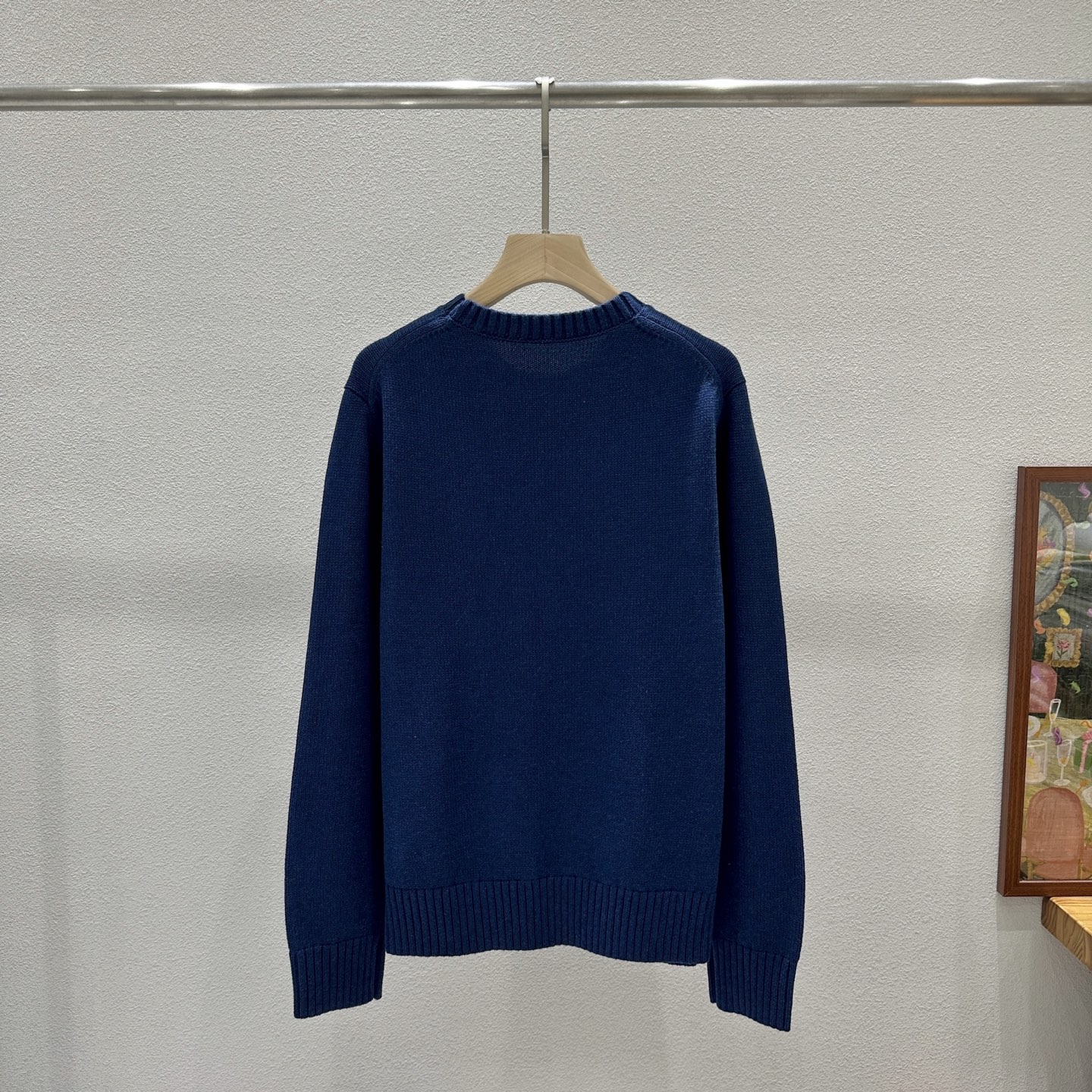 ラルフ ローレン デニムシャツ ベア刺繍 ブルー 詳細画像 2