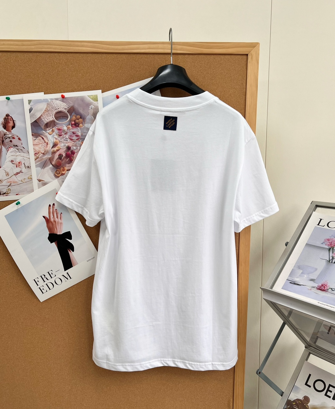 ルイ・ヴィトン フィルム缶プリント 半袖Tシャツ ホワイト 詳細画像 2