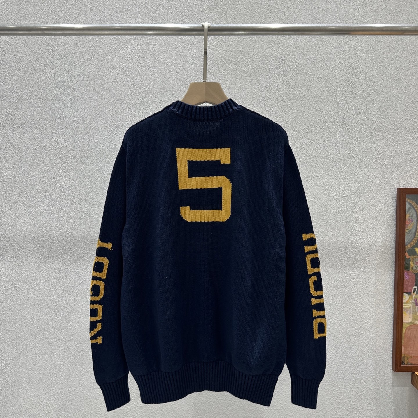 ラルフ ローレン ラグビー ベア刺繍 コットントップス ネイビー 詳細画像 2