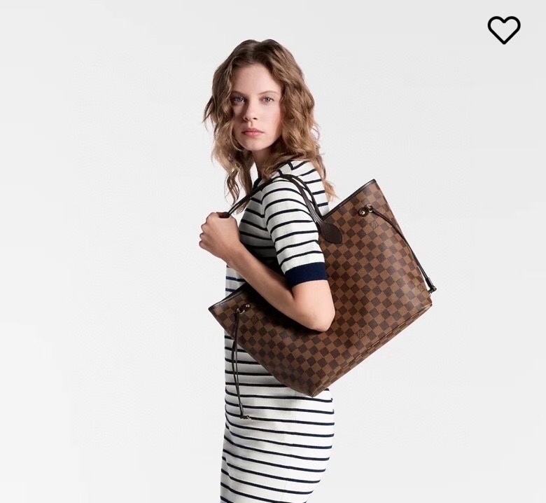 ルイ・ヴィトン Neverfull MM トートバッグ ダミエ ブラウン M40599 詳細画像 1
