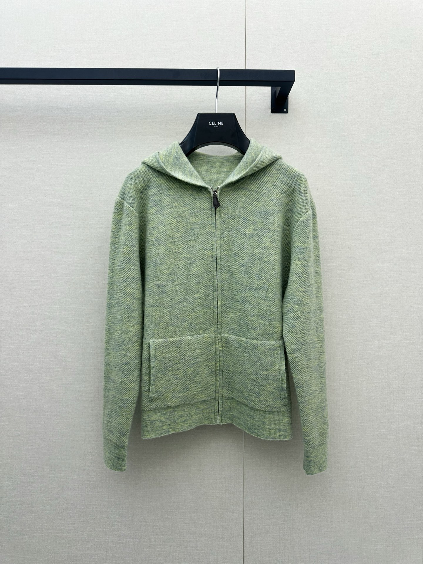 ロロ・ピアーナ フーデッド カシミヤ ジップカーディガン セットアップ 詳細画像 1