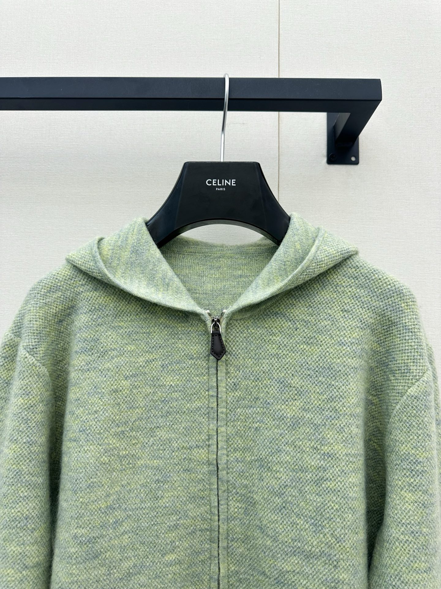 ロロ・ピアーナ フーデッド カシミヤ ジップカーディガン セットアップ 詳細画像 2