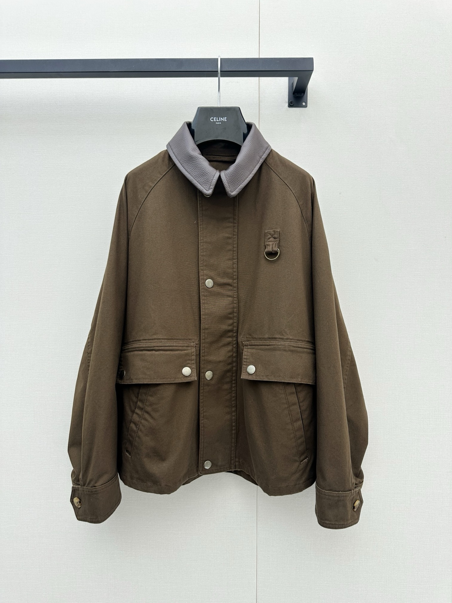 ポロ ラルフ ローレン ワークジャケット ストレートデニムパンツ セット ダークブラウン 詳細画像 1