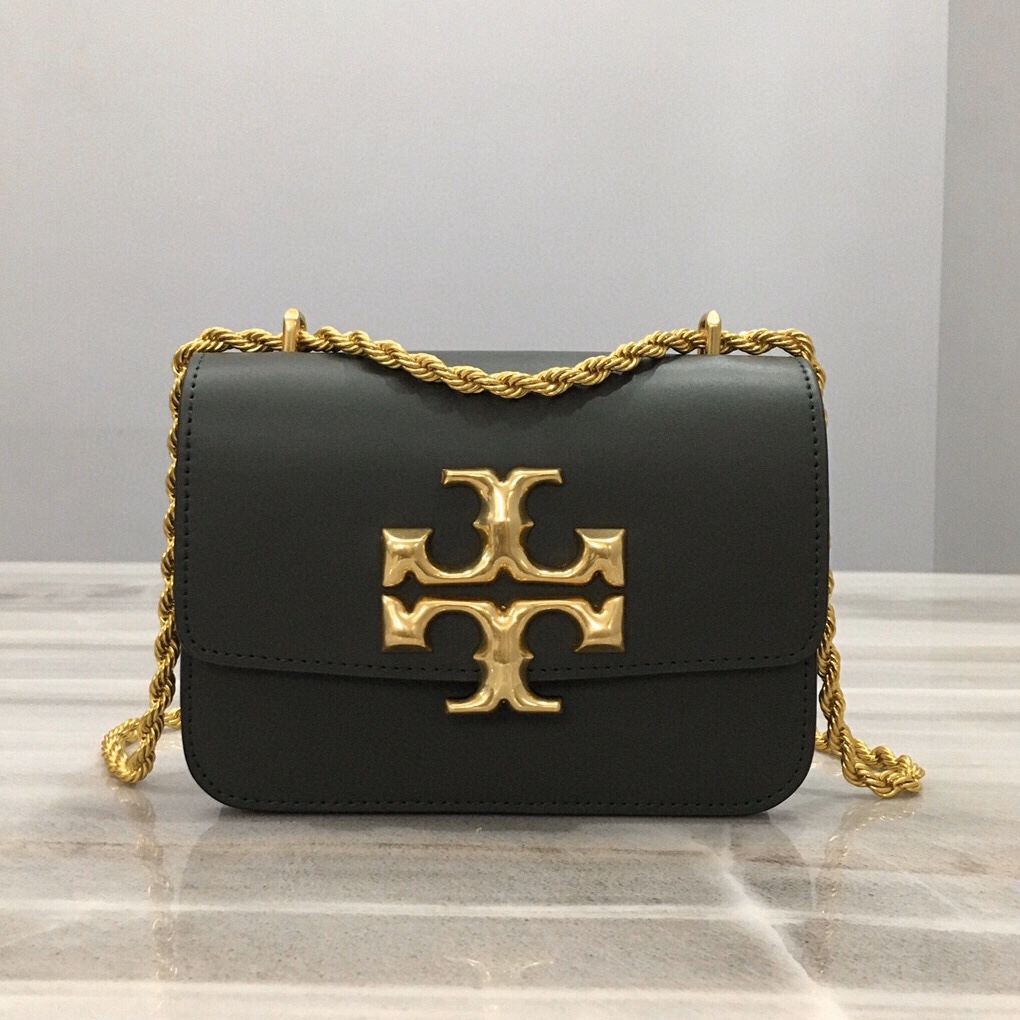 トリー バーチ Eleanor スモール チェーンショルダーバッグ ダークグリーン 詳細画像 1