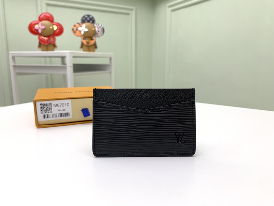 ルイ・ヴィトン ネオ・ポルト カルト カードケース エピレザー ブラック M67210 詳細画像 1
