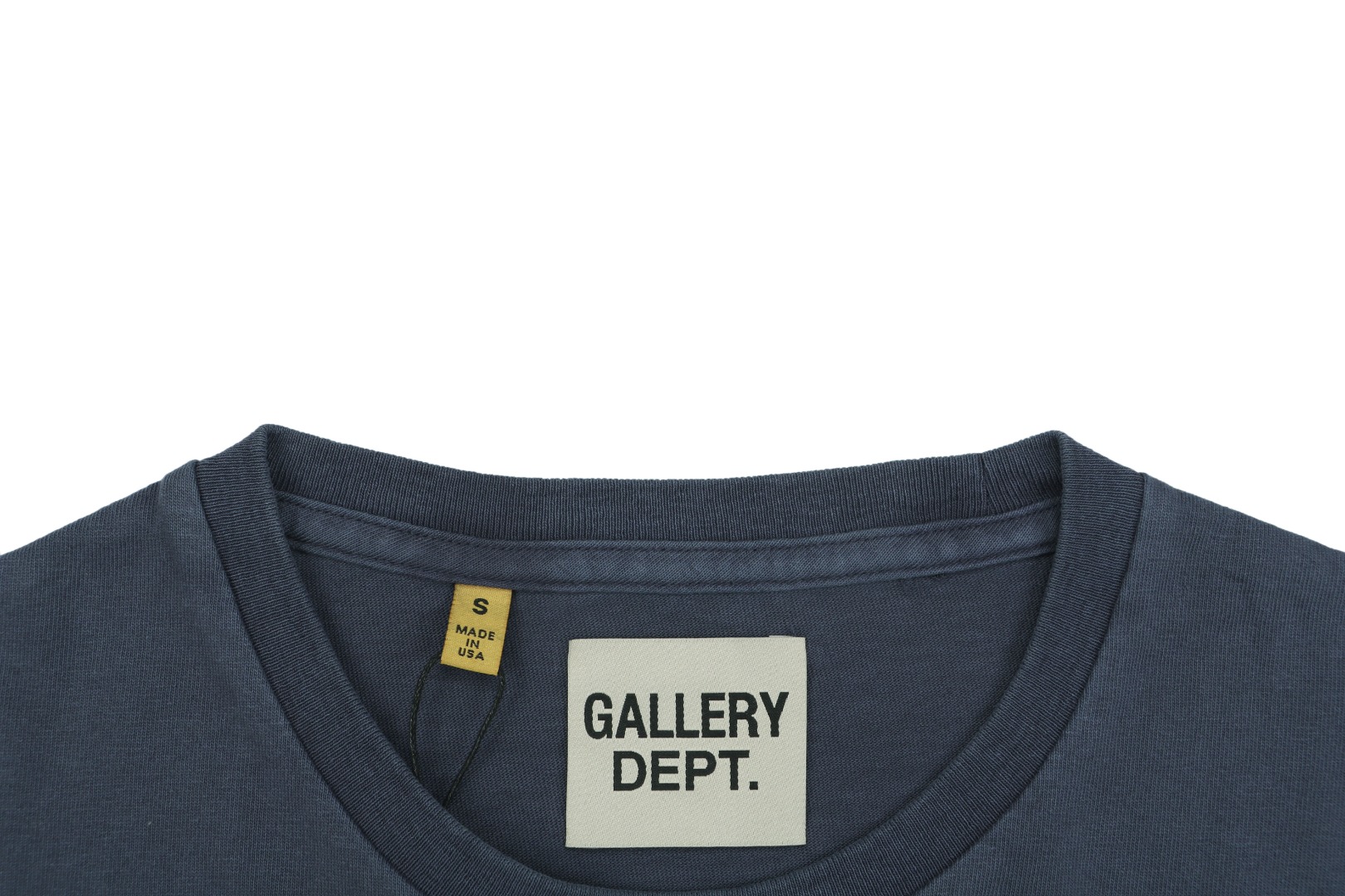 ギャラリーデプト 蛍光グリーン ロゴ ダメージプリント 長袖Tシャツ 詳細画像 2
