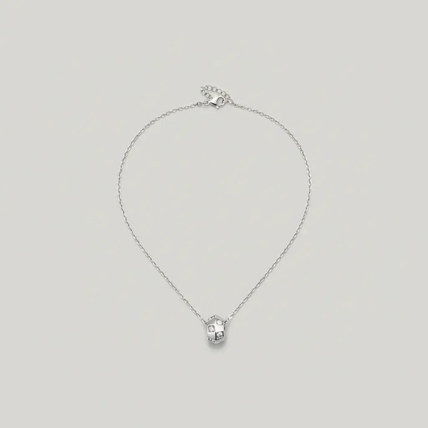 ルイ・ヴィトン LV レター ネックレス ゴールド プラチナ
