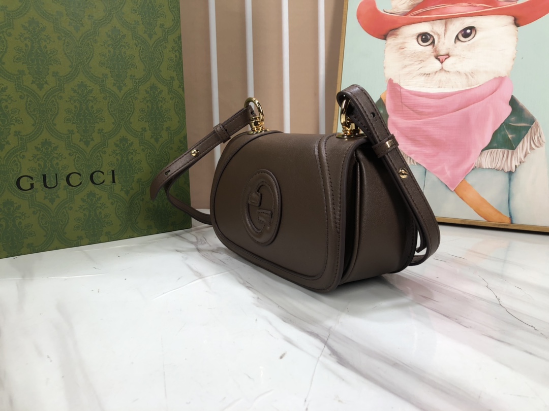 グッチ ブロンディ スモール ショルダーバッグ ダークブラウン 815700 詳細画像 3