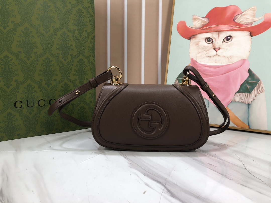 グッチ ブロンディ スモール ショルダーバッグ ダークブラウン 815700 詳細画像 1