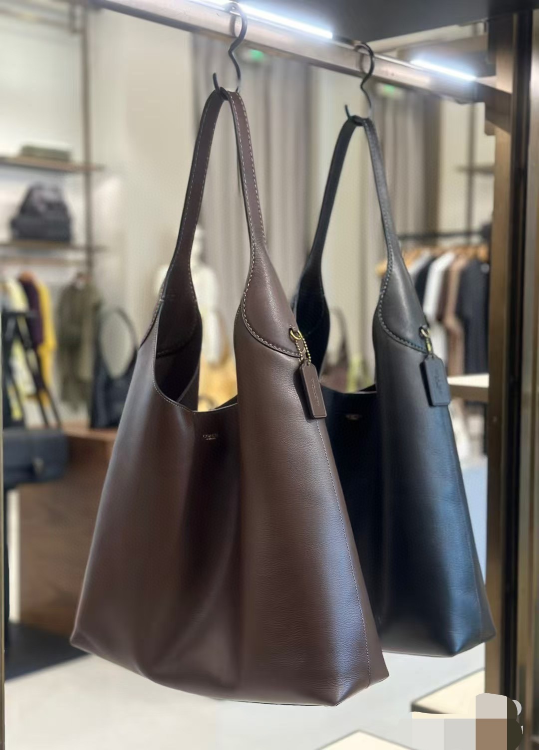 コーチ Brooklyn ショルダーバッグ 39 ブラウン CU044 詳細画像 1