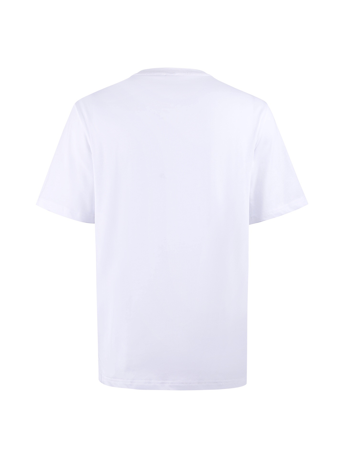 ベルルッティ レザーパッチ クルーネック Tシャツ ホワイト 詳細画像 2