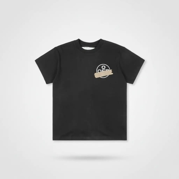 オフホワイト ヴァージル イエローテープ アロープリント Tシャツ 2020S