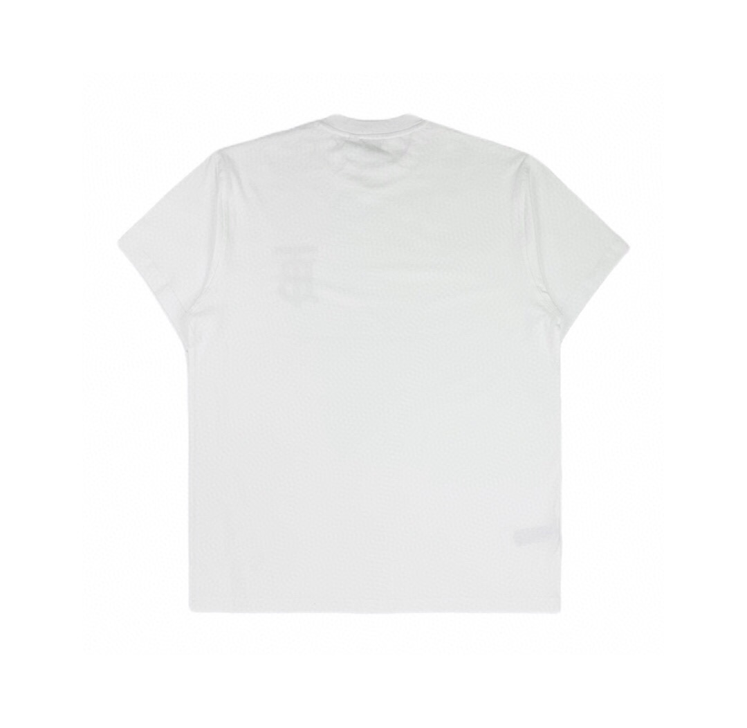 バーバリー クラシック TBロゴ 半袖Tシャツ ホワイト 詳細画像 2