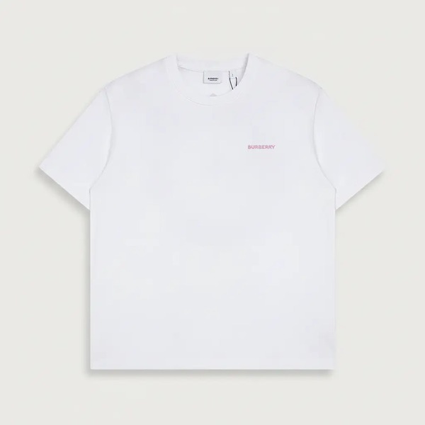 バーバリー オークリーフ ロゴ 半袖Tシャツ ホワイト