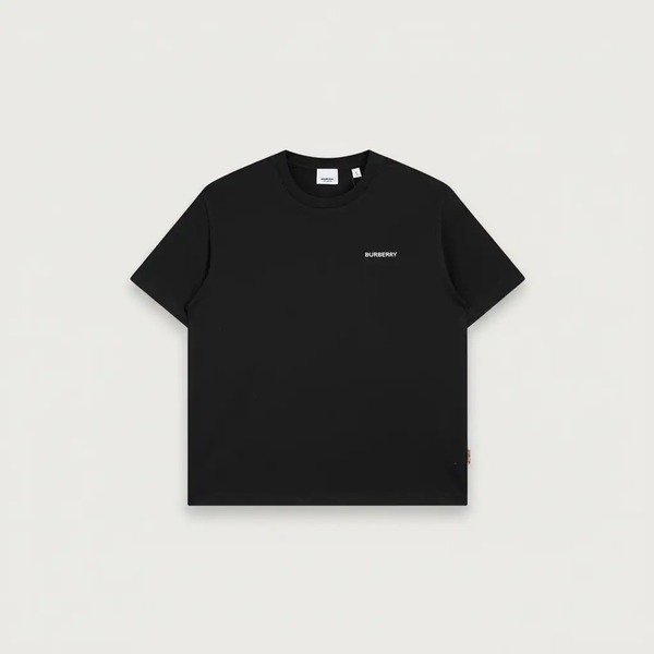 バーバリー オークリーフクレスト ロゴ 半袖Tシャツ ブラック